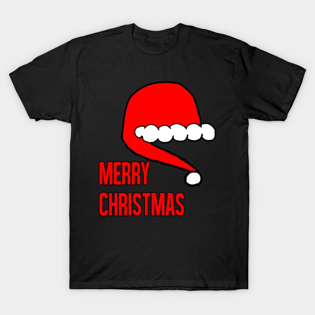 Merry Christmas Santa Cap 12 T-Shirt by Eric03091978